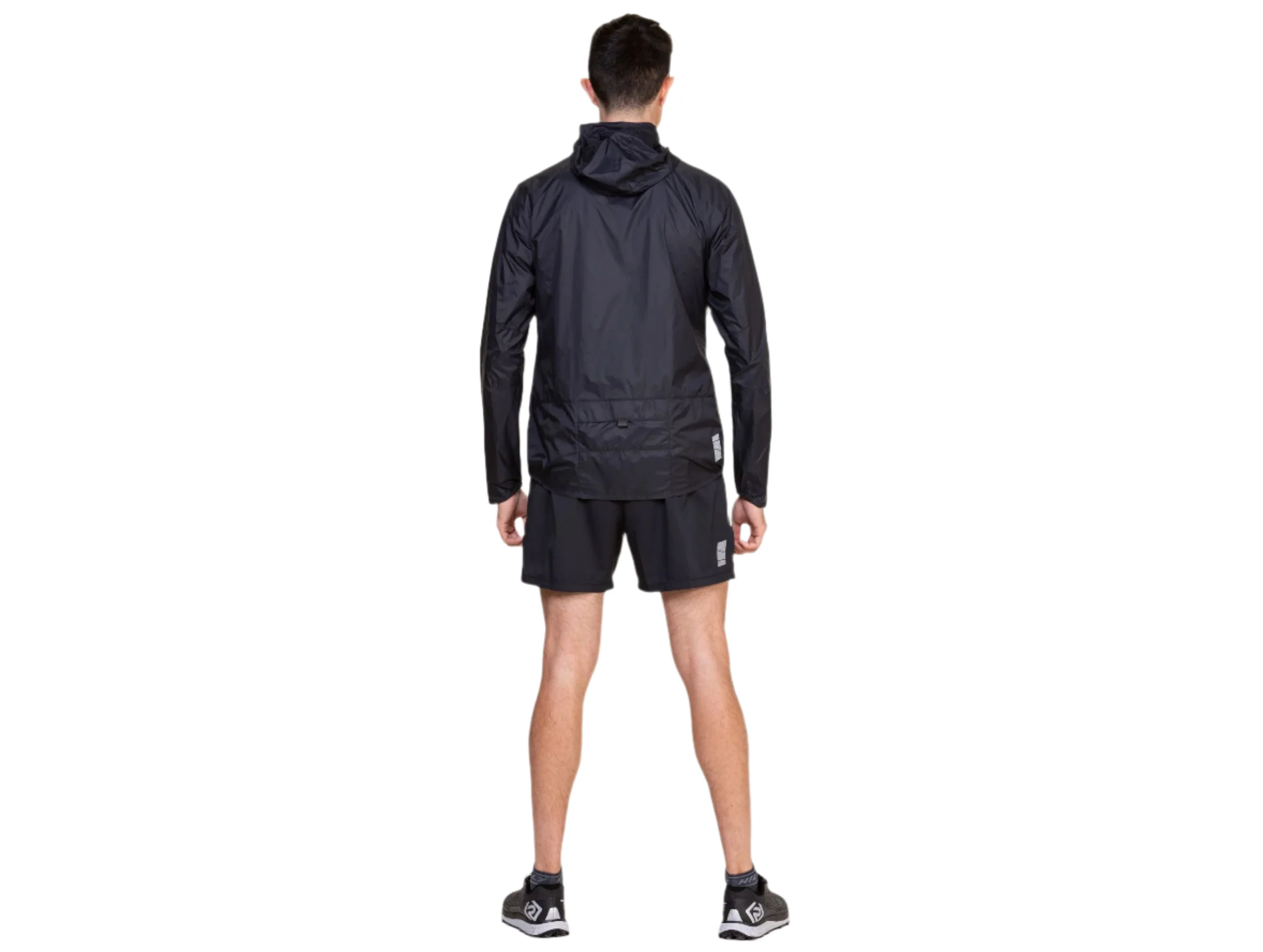 RonHill Mens Tech All Terrain 5" Short - All Black - Image 3