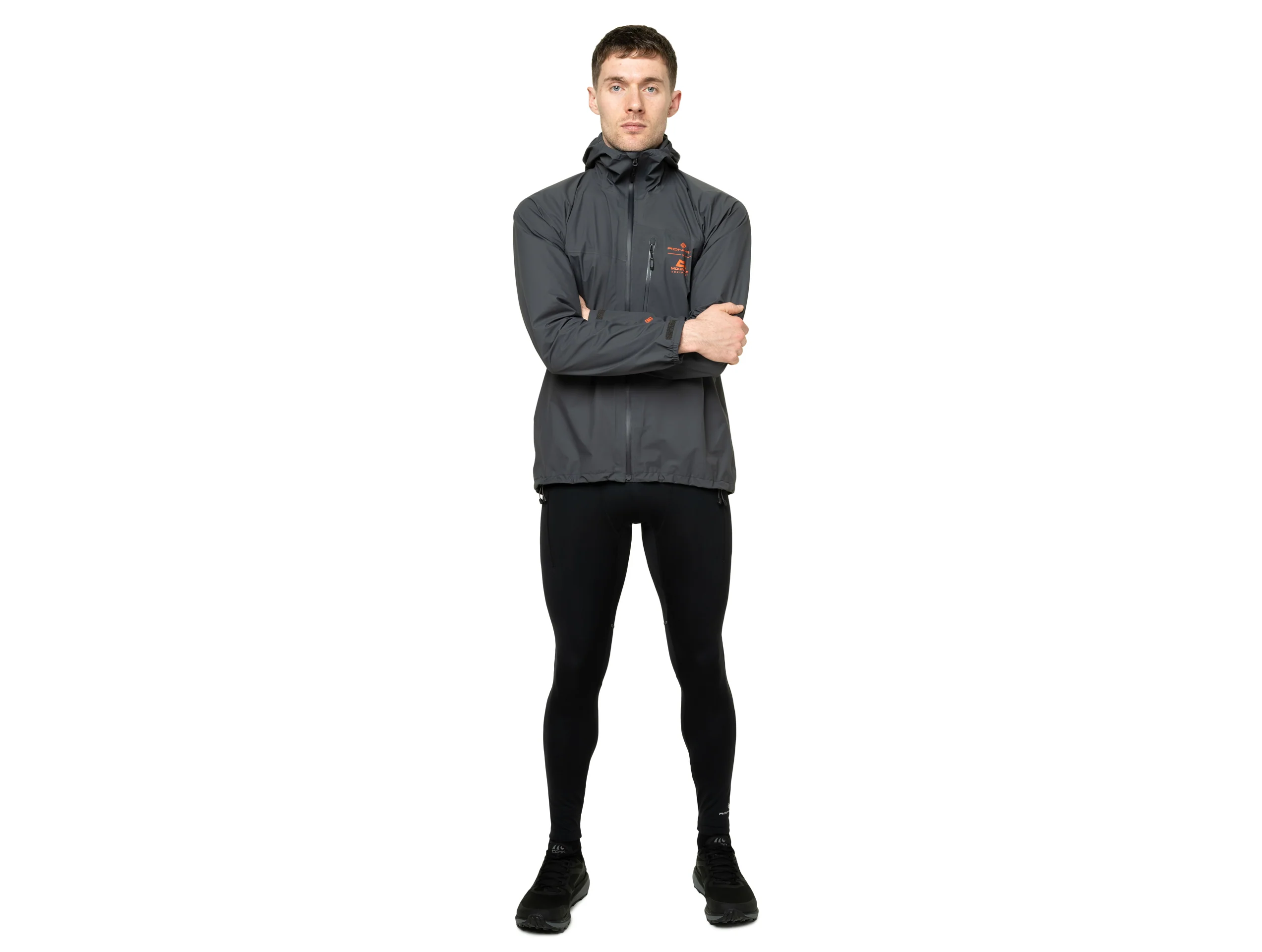 RonHill Mens Tech Gore-Tex Waterproof Mercurial Jacket 2 - Oxide/Ronhill Red - SS26 - Image 6