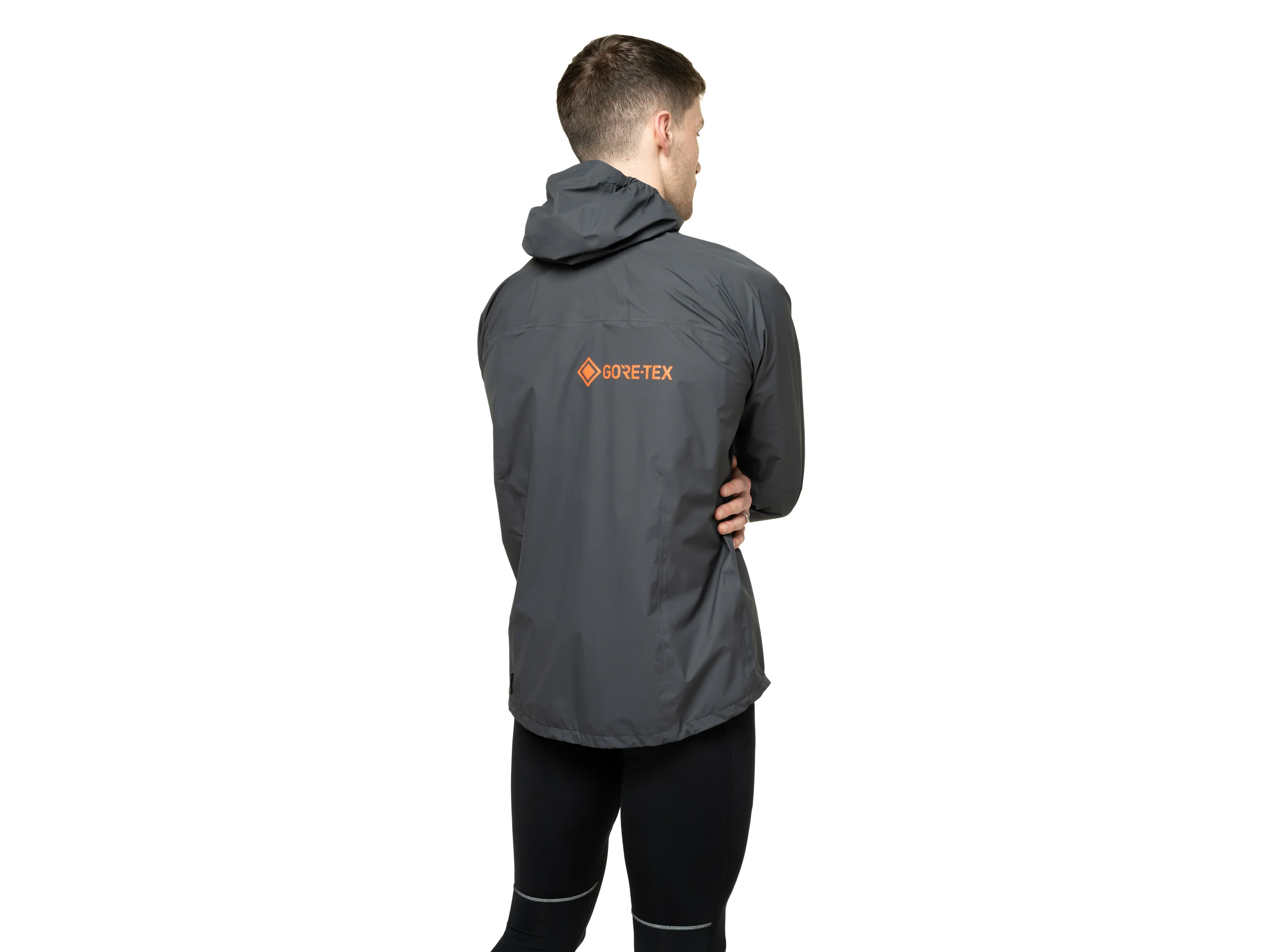 RonHill Mens Tech Gore-Tex Waterproof Mercurial Jacket 2 - Oxide/Ronhill Red - SS26 - Image 7