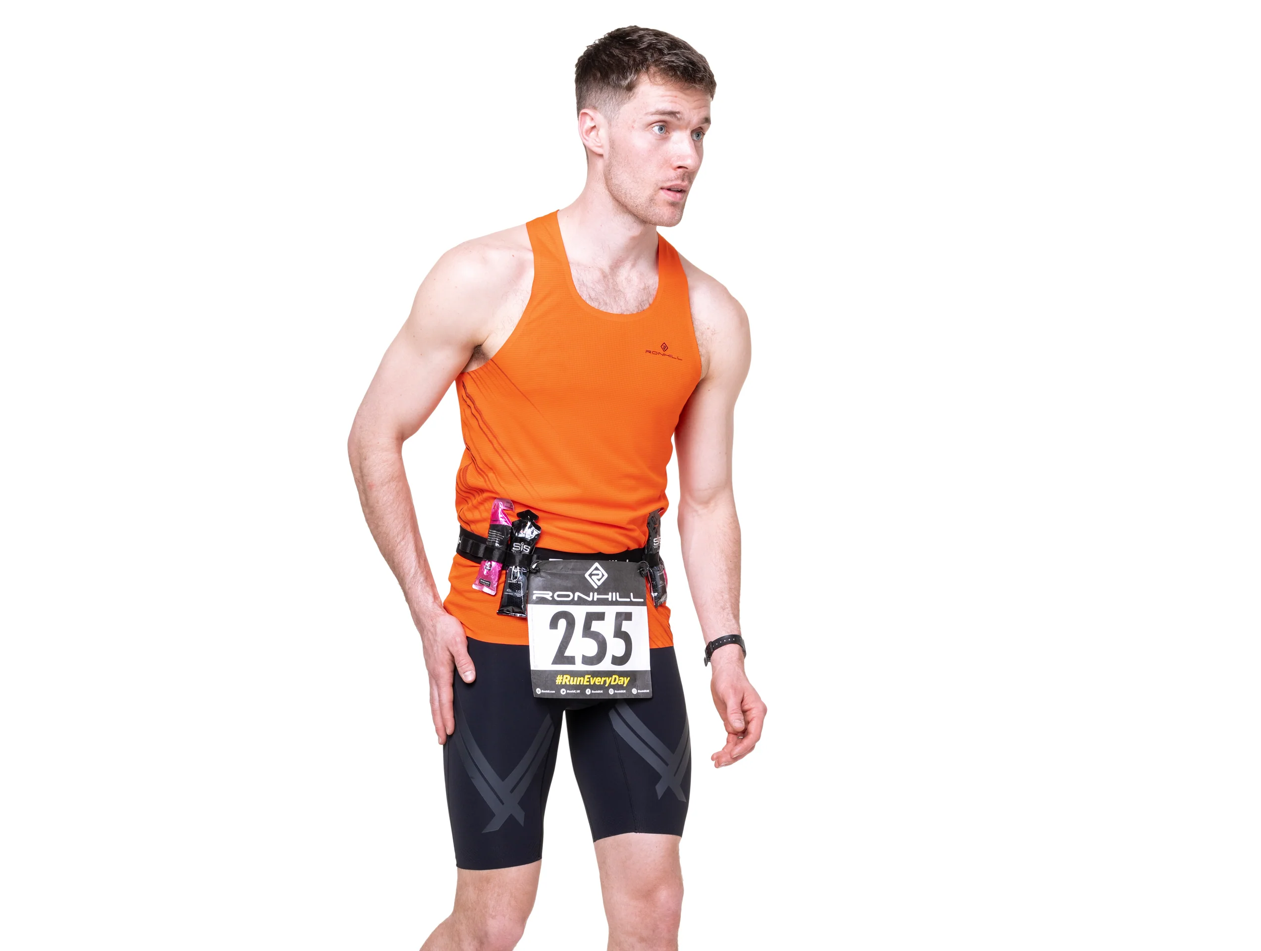 RonHill Race Number Belt - Black - SS26 - Image 6