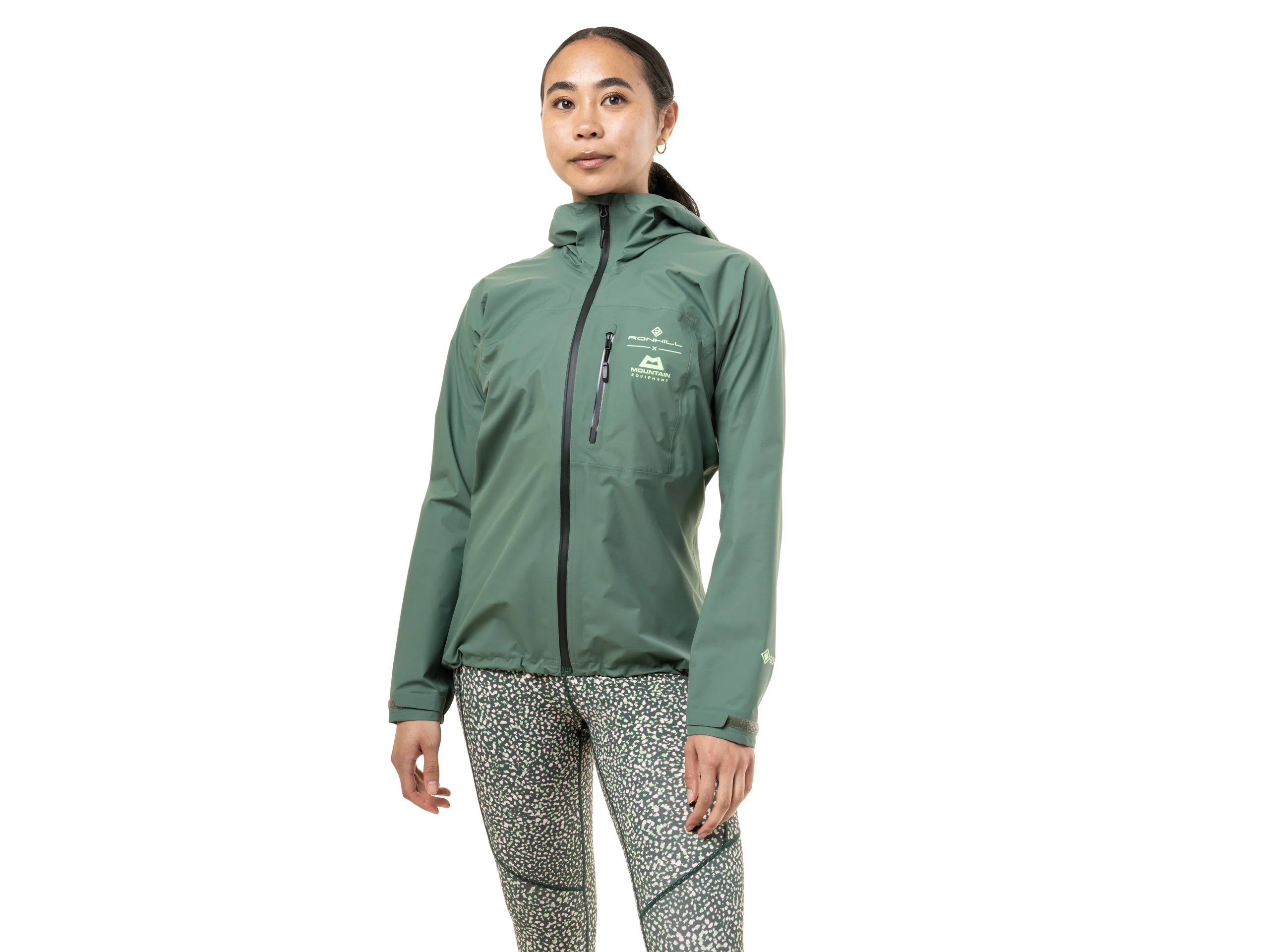 RonHill Womens Tech Gore-Tex Mercurial Jacket 2 - Laurel/Seafoam - SS26 - Image 5