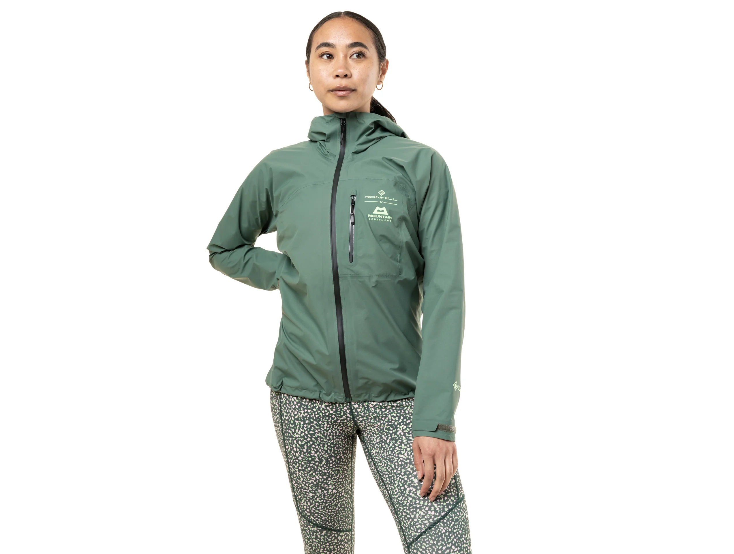 RonHill Womens Tech Gore-Tex Mercurial Jacket 2 - Laurel/Seafoam - SS26 - Image 6