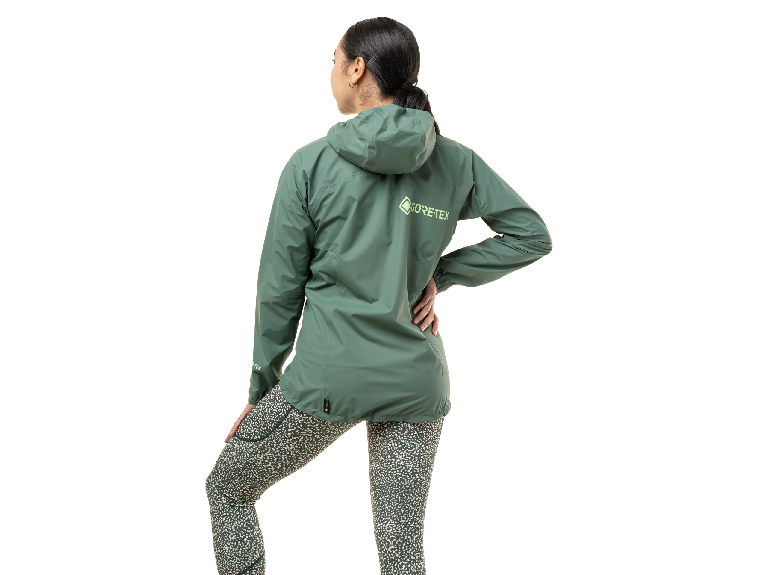 RonHill Womens Tech Gore-Tex Mercurial Jacket 2 - Laurel/Seafoam - SS26 - Image 8