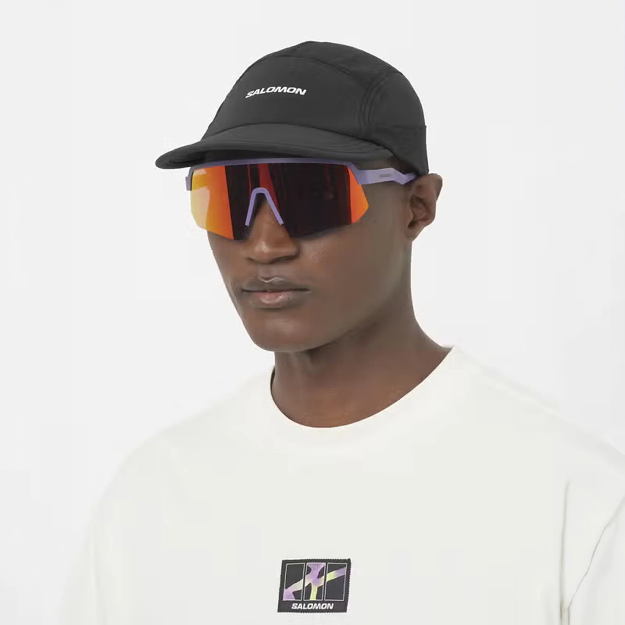 Salomon Unisex Sense Aero Cap - Deep Black - Image 3