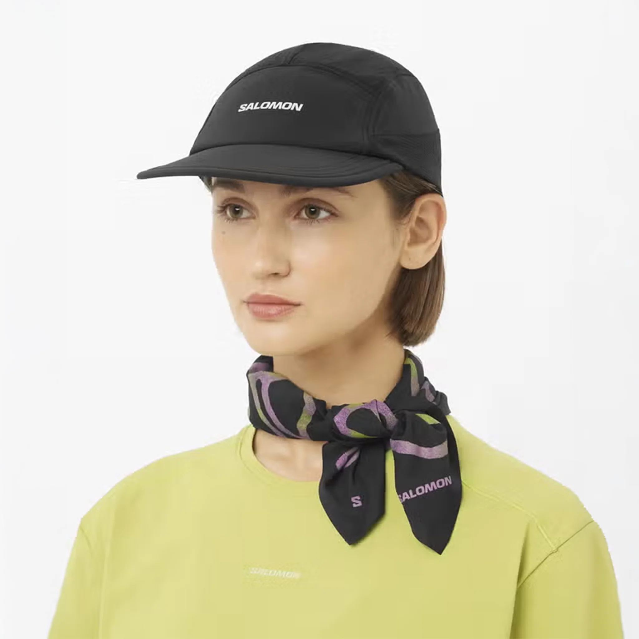 Salomon Unisex Sense Aero Cap - Deep Black - Image 4