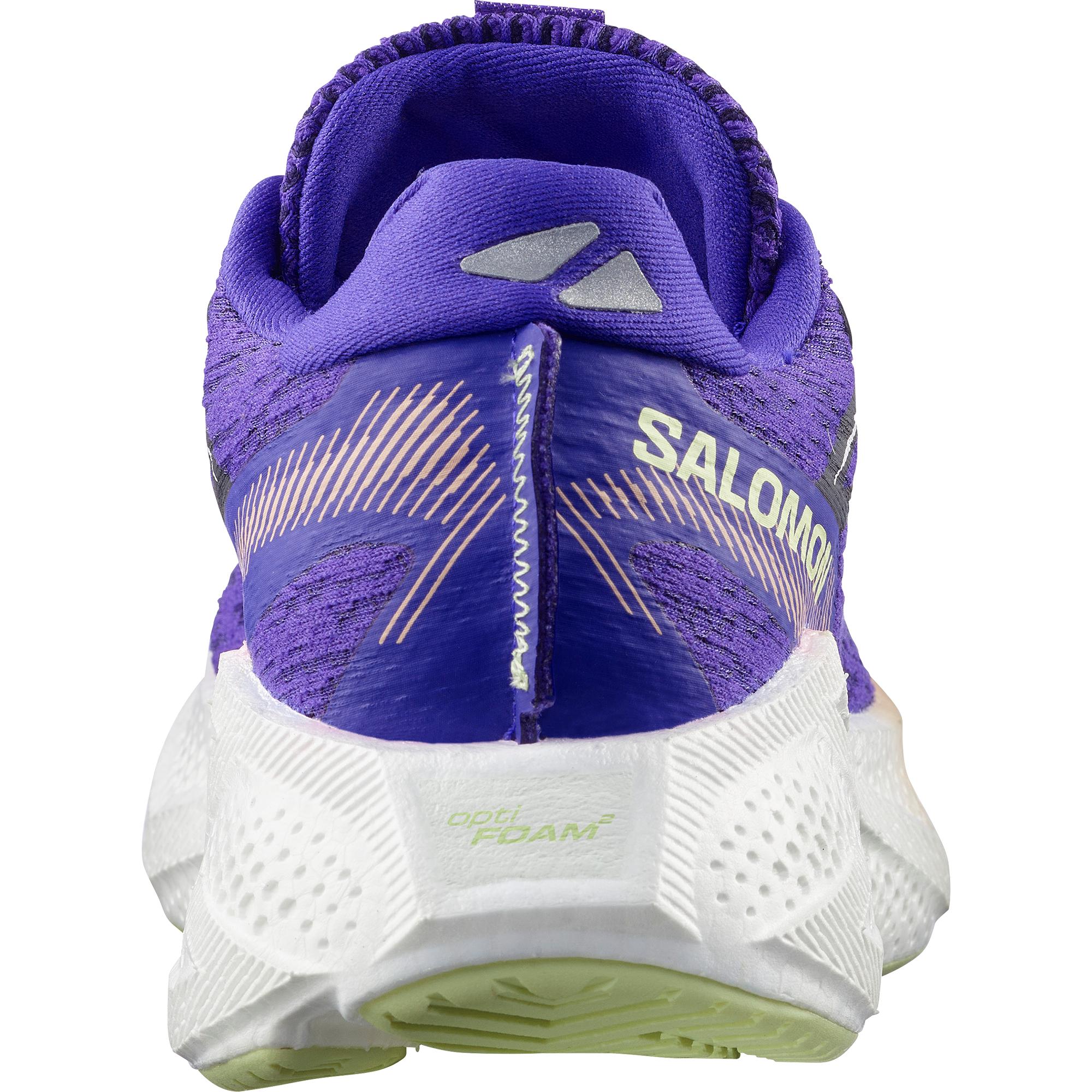 Salomon Womens Aero Glide 4 - Deep Blue/White/Butterfly - Neutral - SS26 - Image 4