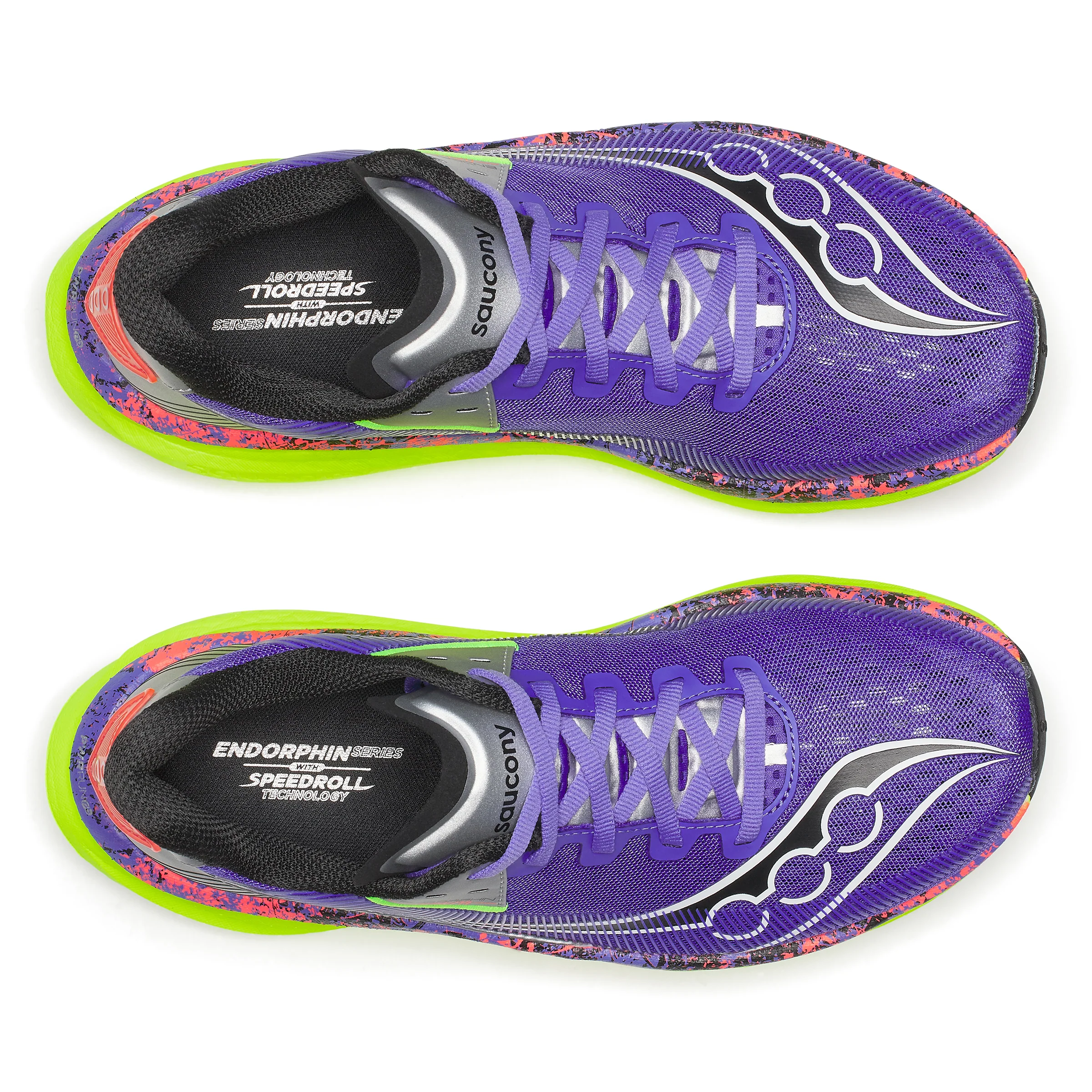 Saucony Womens Endorphin Azura - Opulence/Citron - Neutral - SS26 - Image 4