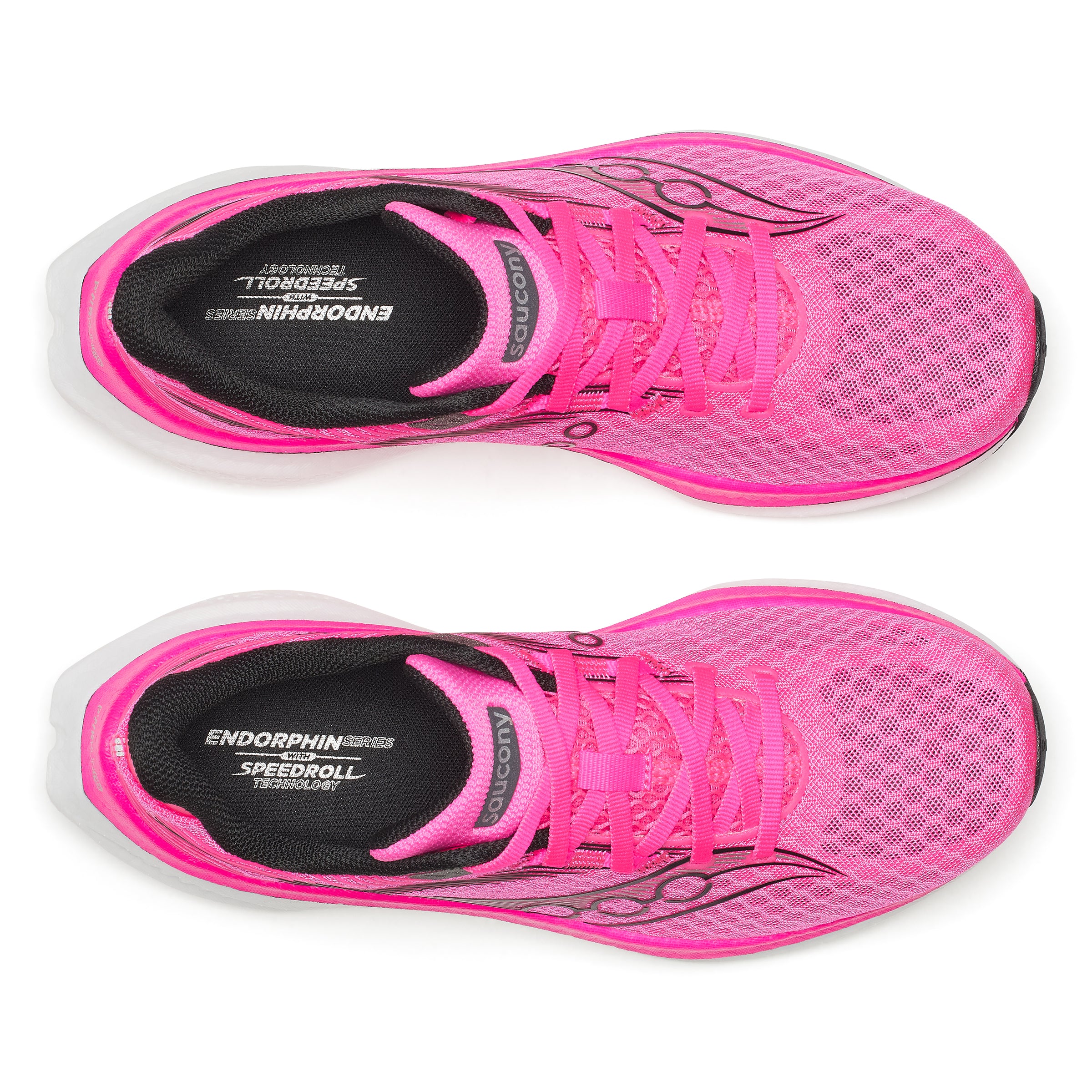 Saucony Womens Endorphin Speed 5 - Shock/Black - Neutral - SS26 - Image 6
