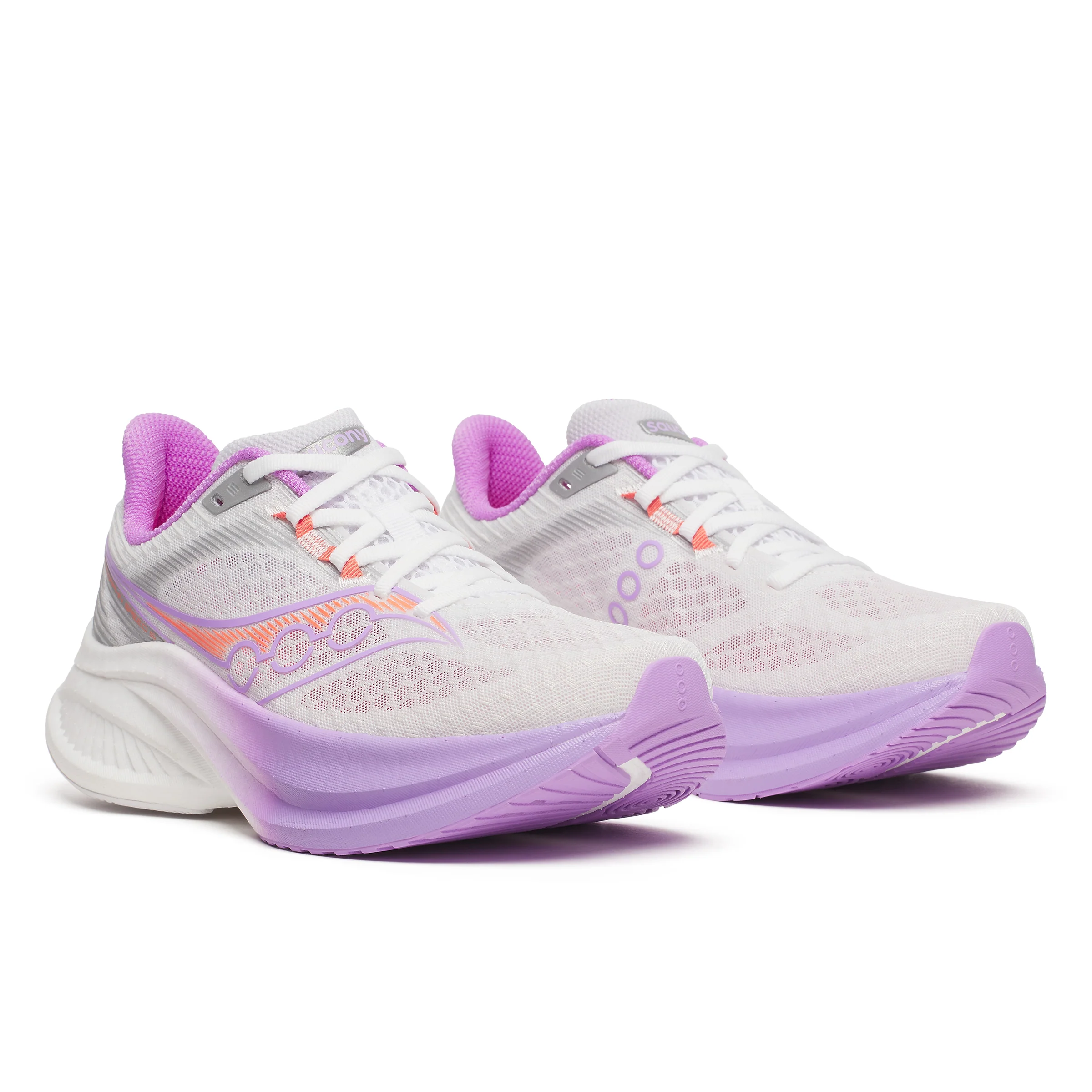 Saucony Womens Endorphin Speed 5 - White/Crocus - Neutral - AW25 - Image 3