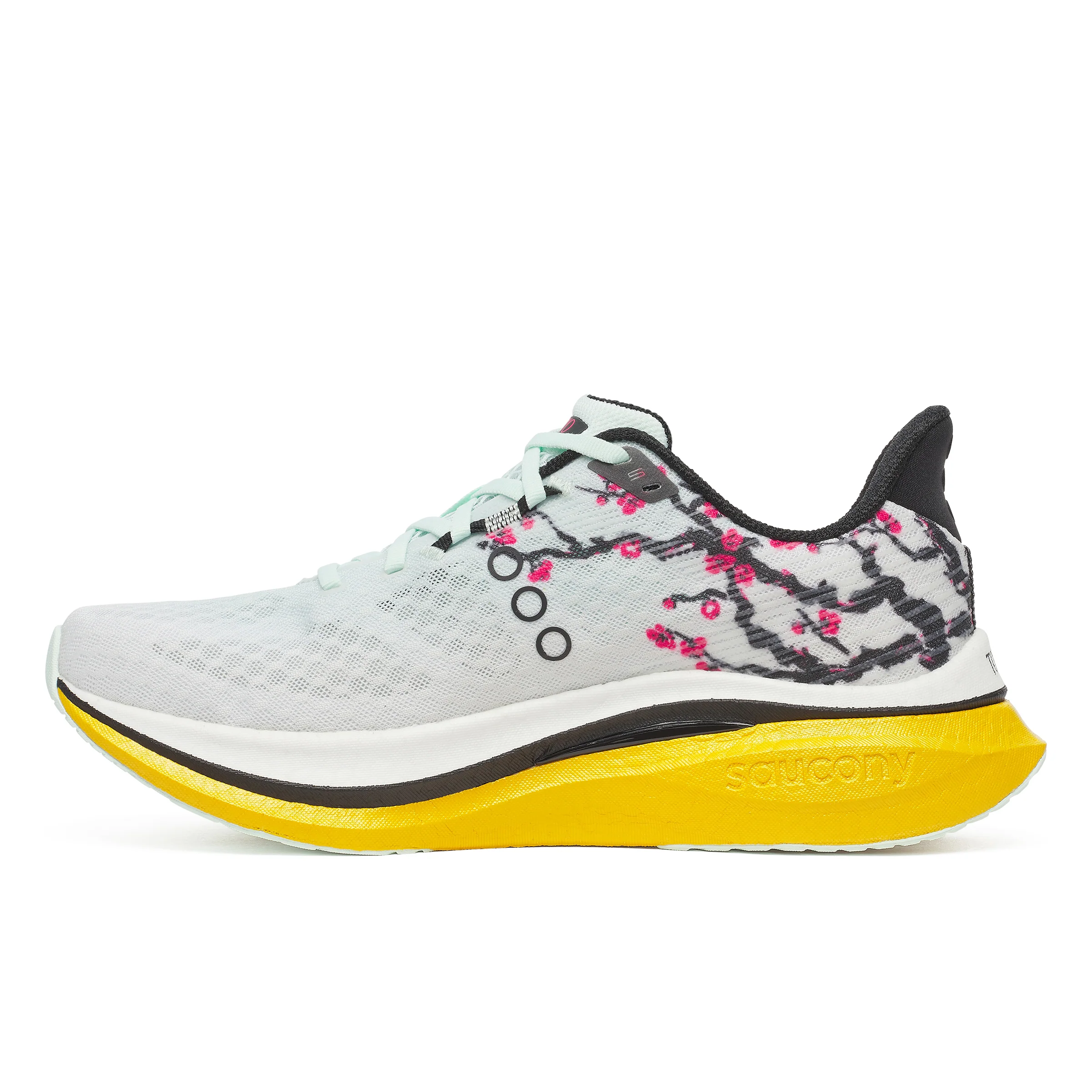 Saucony Mens Endorphin Speed 5 - White/Fleur - Neutral - SS26 - Image 4