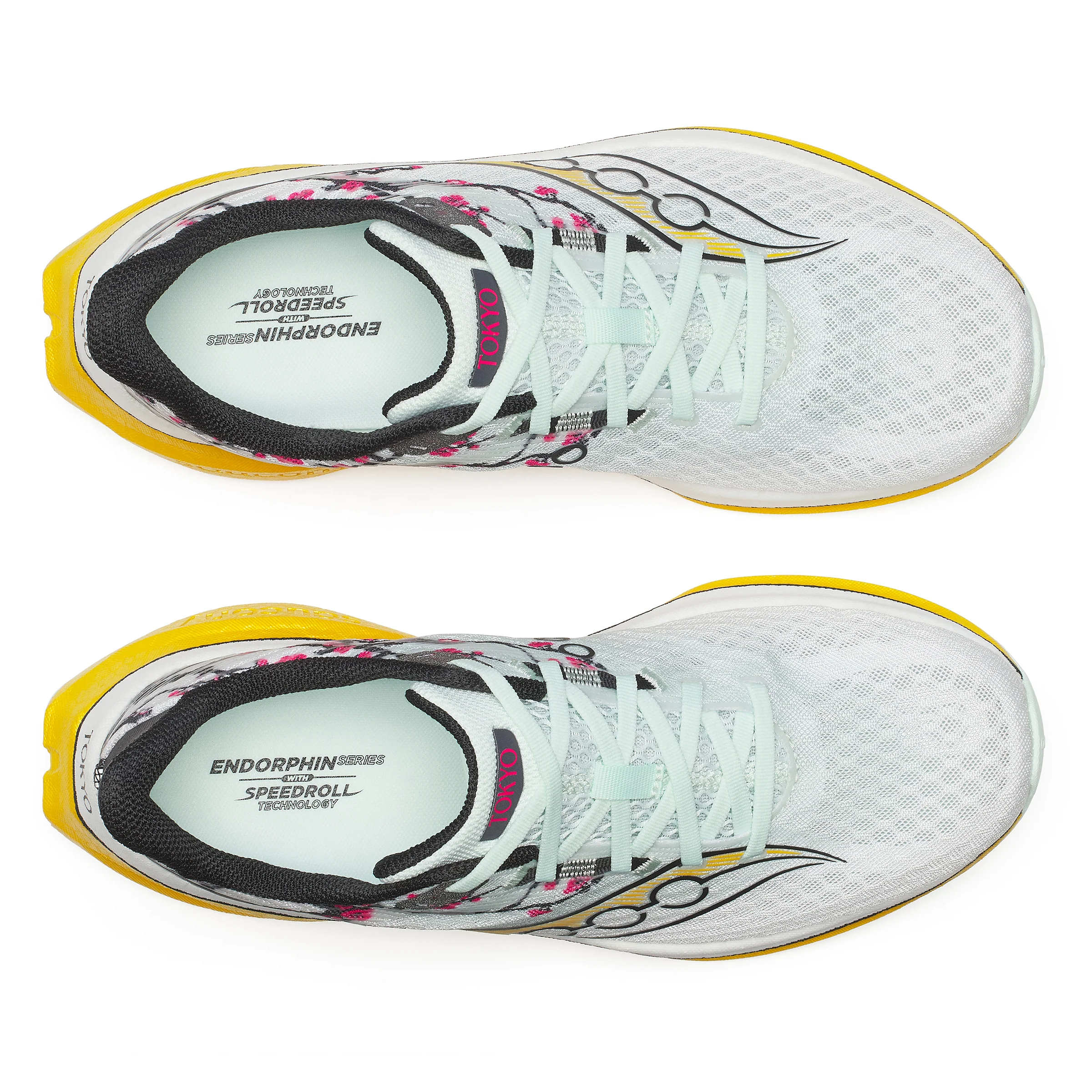 Saucony Mens Endorphin Speed 5 - White/Fleur - Neutral - SS26 - Image 6