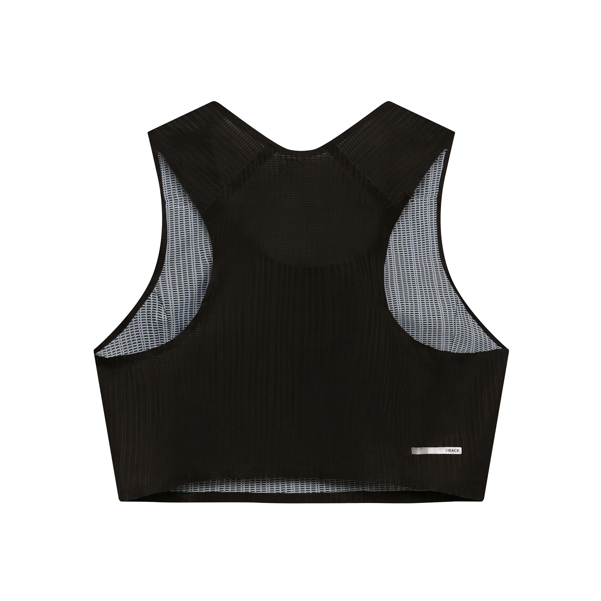 Soar Womens Crop Race Vest - Black - SS26 - Image 2